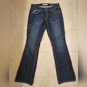 Ariat Mid Rise Boot Rebar Jeans